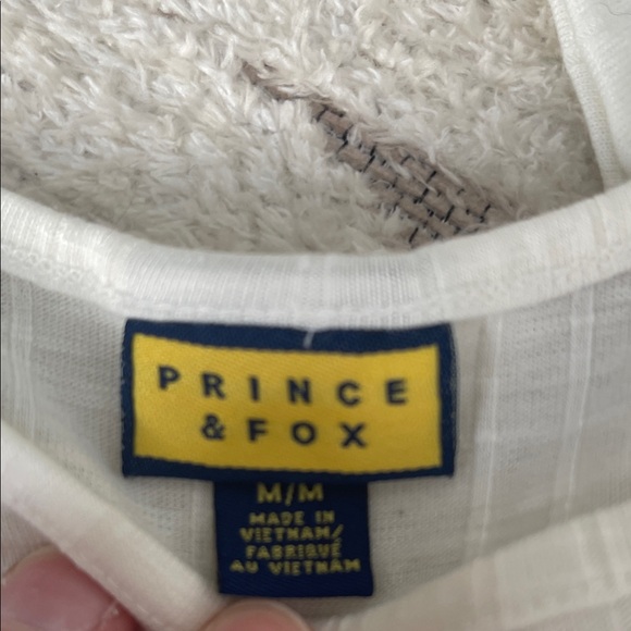 Women’s White Crop Top/Baby Tee - Picture 3 of 3